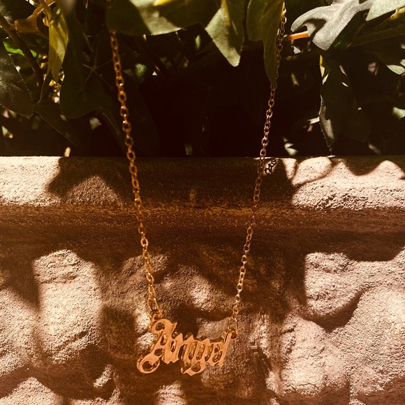 Minimalistic ‘Angel pendant necklace’ - Picture 1 of 3